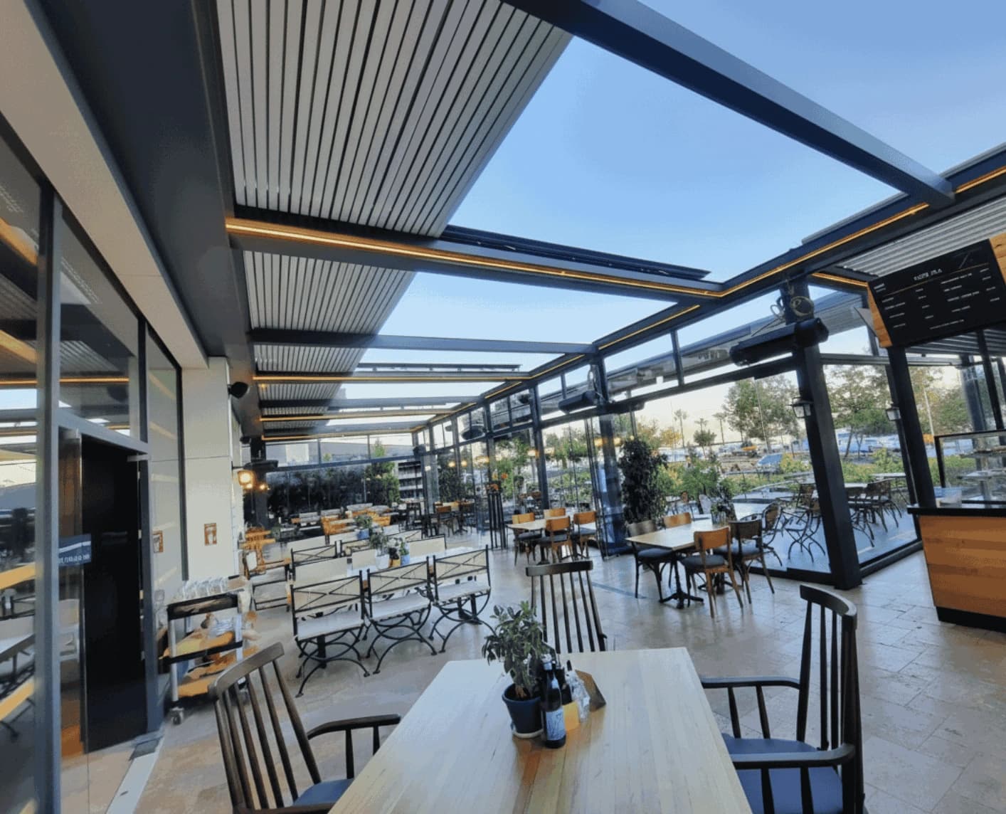 Bioklimatik Pergola Sistemleri - 2