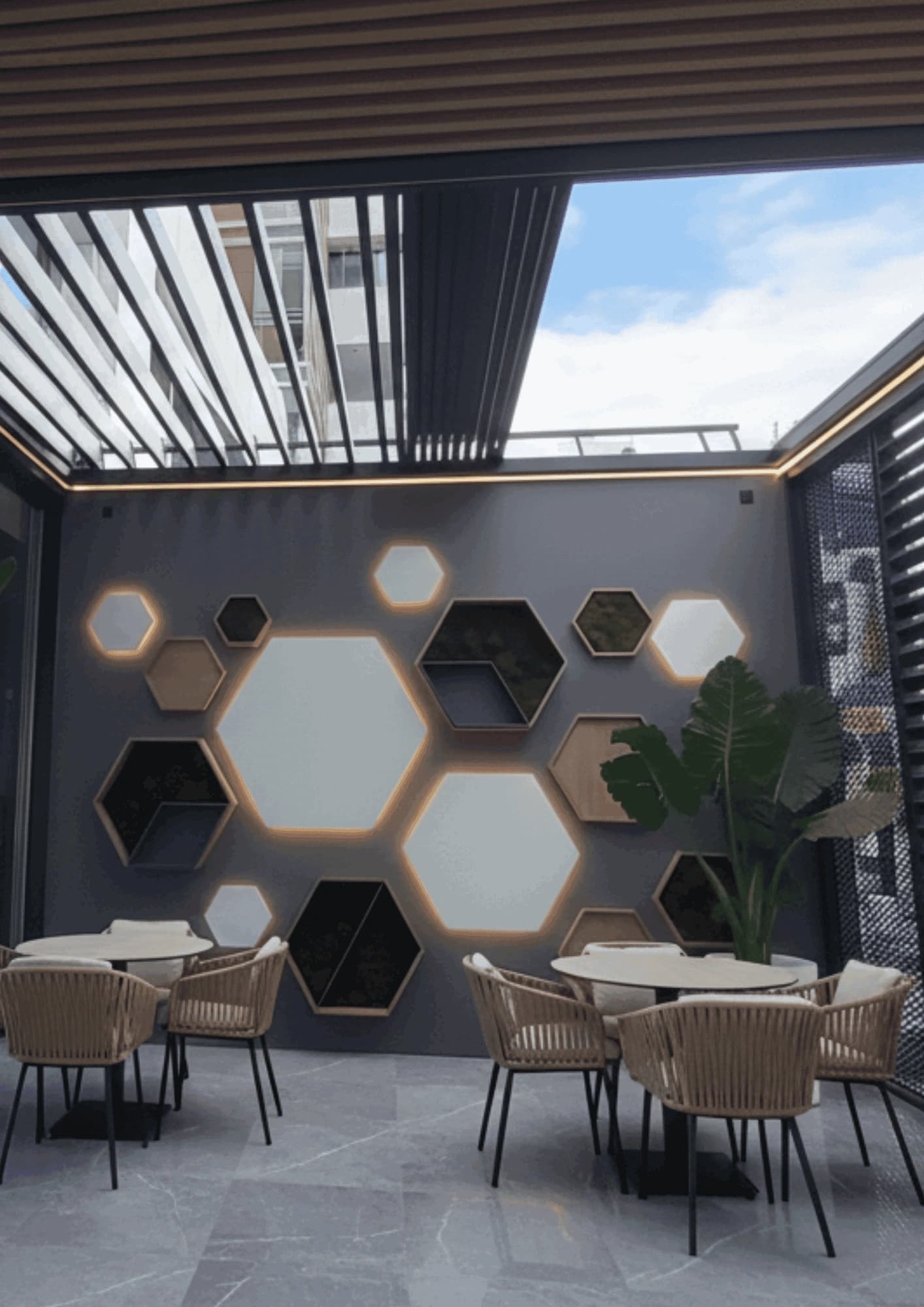 Bioklimatik Pergola Sistemleri - 27