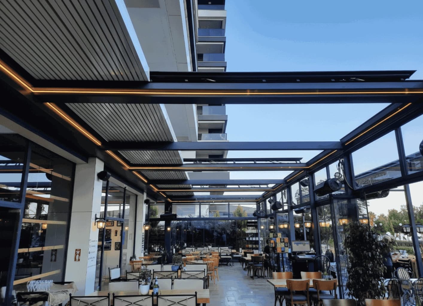 Bioklimatik Pergola Sistemleri - 1